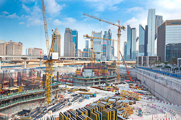 large construction site